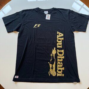 F1 Abu Dhabi Shirt 2009 Inaugural Year XL F1 Licensed Product
